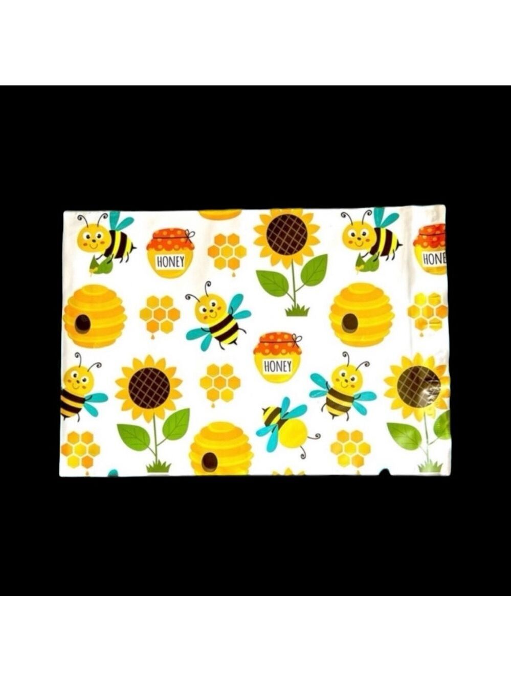25 10X13 Poly Mailers Honey bee Sunflower, Shipping Envelopes PRICE IS FIRM - Picture 4 of 7